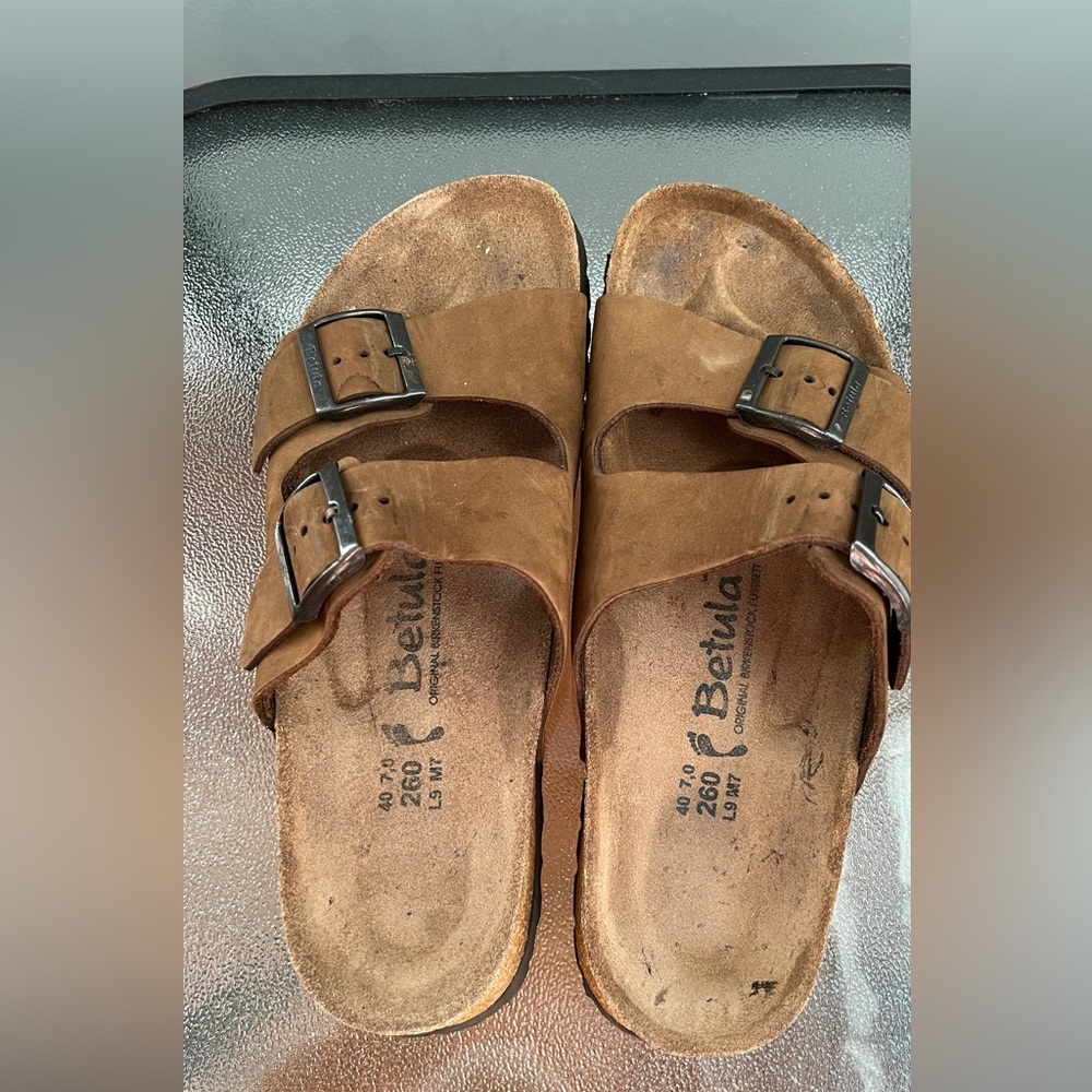 Betula By Birkenstock Arizona Shoes Sz 40 W9 M7 - Picture 2 of 11